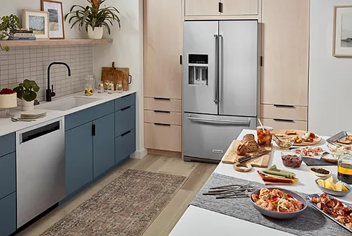 KitchenAid 26.8 cu. ft. 36-Inch Width Standard Depth French Door Refrigerator
