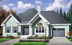 country-style home plan
