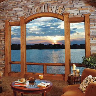 windows with round tops