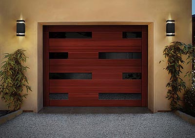 Clopay Reserve Wood Collection Modern Series