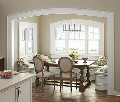Marvin Next Generation Ultimate Double Hung Round Top Window