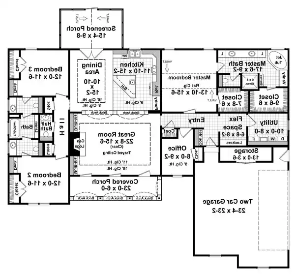 1st Level Floorplan