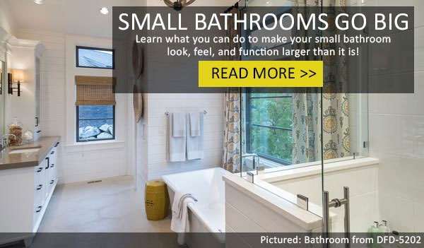 See How You Can Design a Bigger Bathroom in Limited Space!