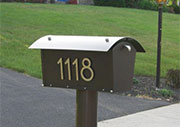 A Modern House Number Option to Suit Contemporary Homes