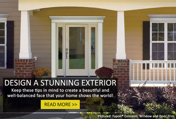 Learn How to Design an Extraordinary Exterior That Suits Your Home!