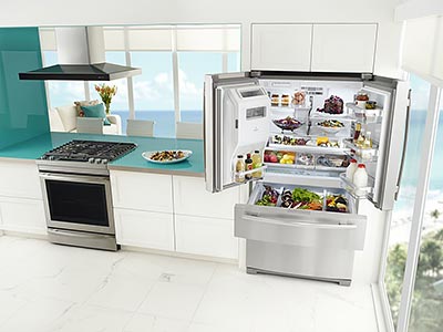 Jenn-Air 69" Standard-Depth French Door Refrigerator 