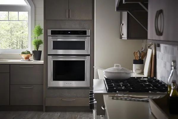 KitchenAid 30" Combination Wall Oven with Even-Heat True Convection (Lower Oven)