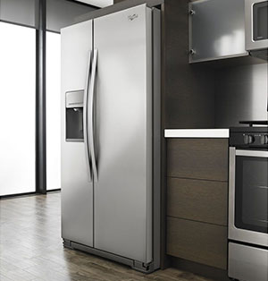 Whirlpool 26 cu. ft. Side-by-Side Refrigerator with Temperature Control