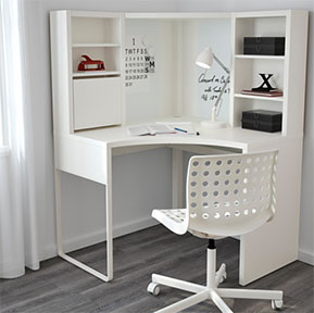 IKEA Micke Corner Workstation