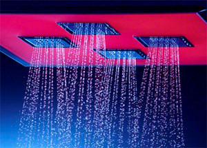 Kohler WaterTile Ambient Rain Overhead Rain Shower
