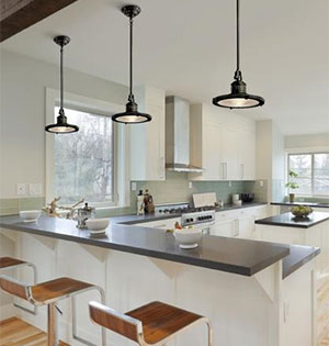 LAMPS PLUS Kitchen Kichler Sayre Collection Olde Bronze Pendant Light