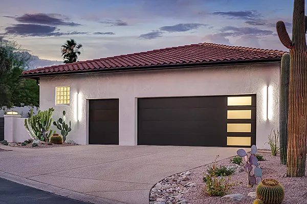 Clopay Modern Steel 