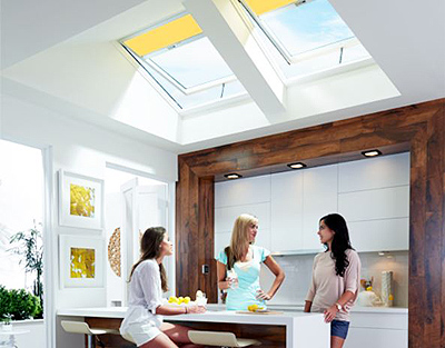 VELUX Solar Powered "Fresh Air" Skylights