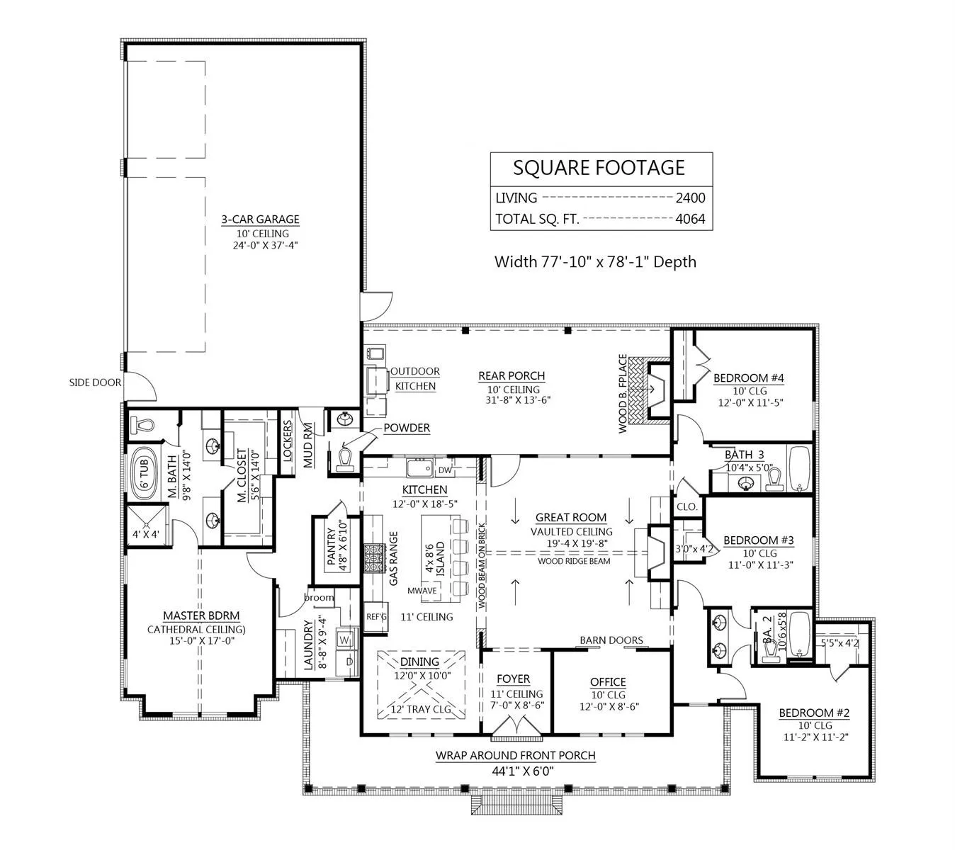 1st Floor Plan