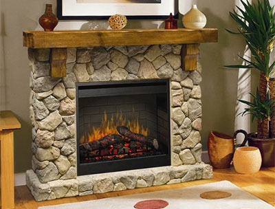 Dimplex Fieldstone Electric Fireplace