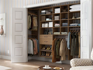 California Closets Reach-In Closet System