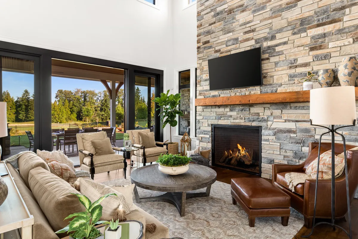 Cultured Stone Country Ledgestone in Echo Ridge