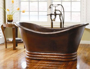 Native Trails 72" Aurora Copper Tub