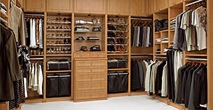 California Closets Walk-In Closet