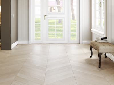 Carlisle Pre-Cut Chevron Wood Flooring