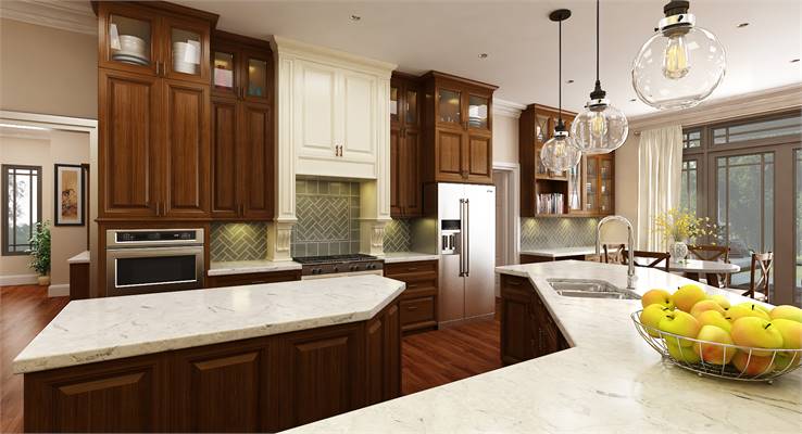 House Plan 9898 entertainer's kitchen