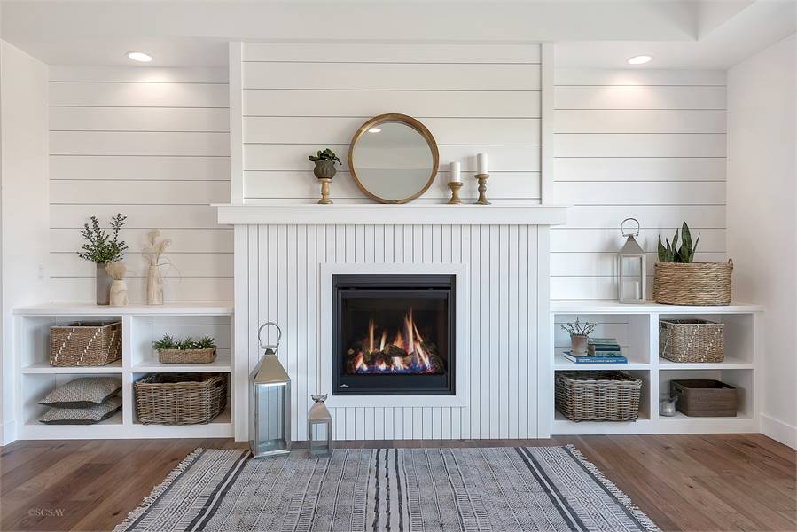 Decorating With Shiplap A Modern, Shiplap Accent Wall Around Fireplace