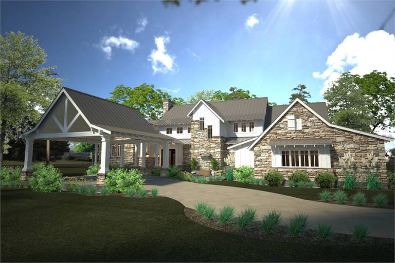 13 Best House Plans with Carports - DFD House Plans Blog