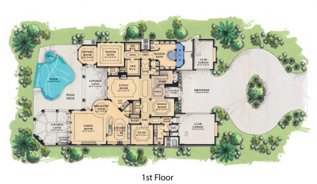 2nd floor master suite floor plans