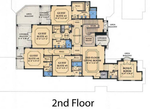 House Plans With Two Master Suites Dfd House Plans Blog