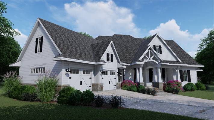 House Plans With An Angled Garage DFD House Plans Blog