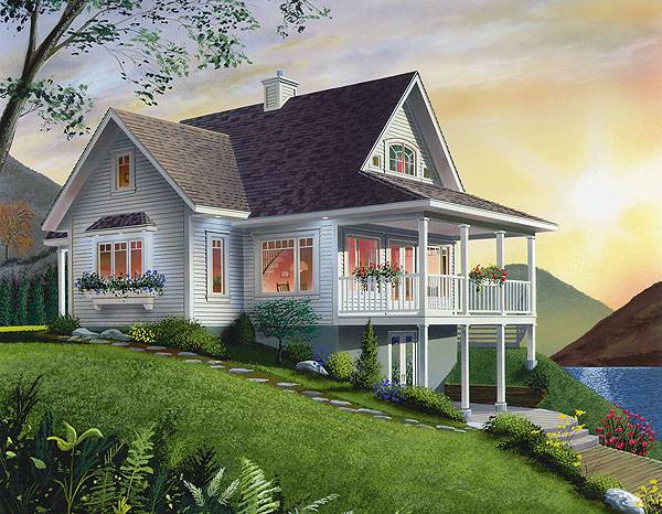 A cute lake cottage perfect for overlooking the water