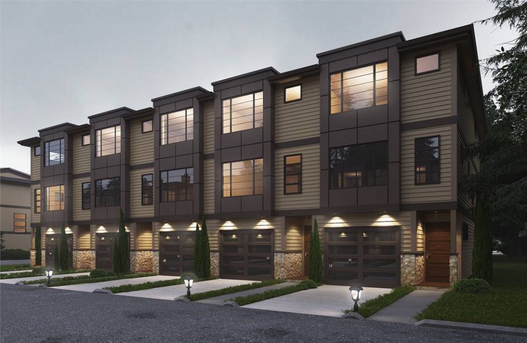 multi-family living solutions like this modern 5-plex provide more opportunities for people in the top 5 East Coast cities to build in
