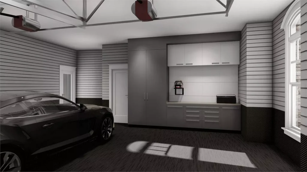 a great garage in a popular design