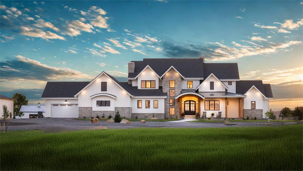 a stunning luxury home with space on two stories plus the basement