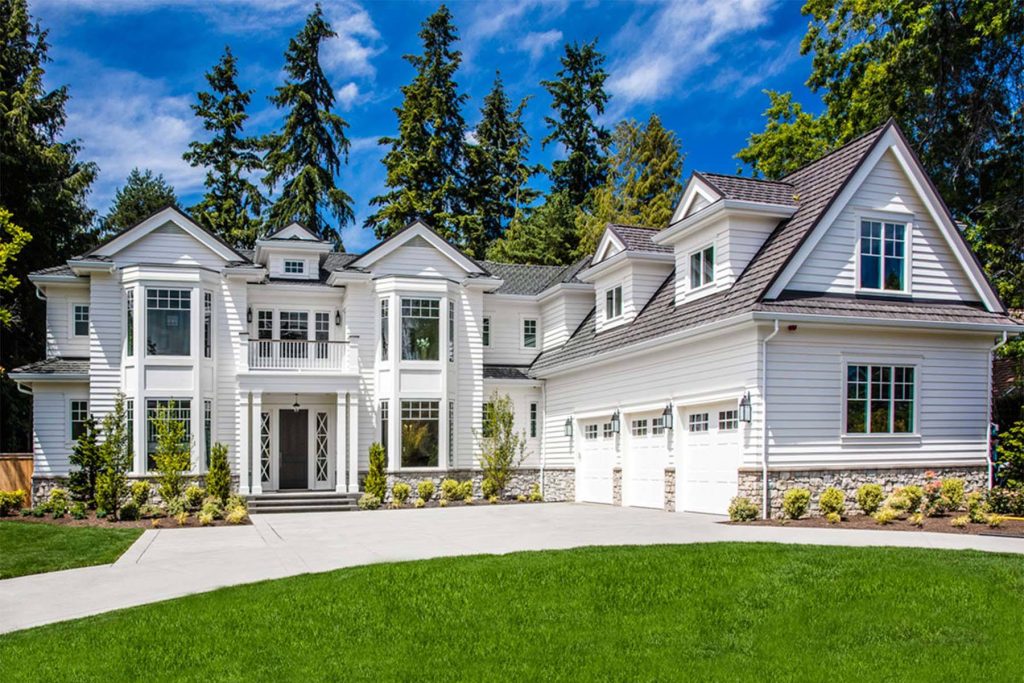 a luxe colonial home with all the trimmings