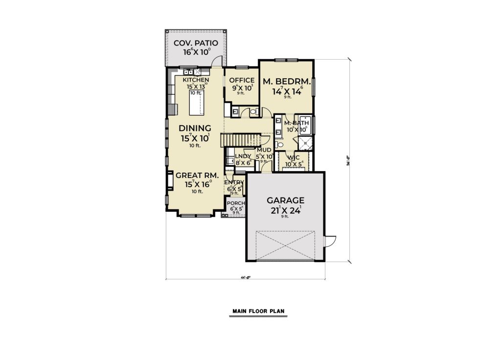 this could be the right house plan for your lot if you want bedrooms private from the street and spacious and bright living areas