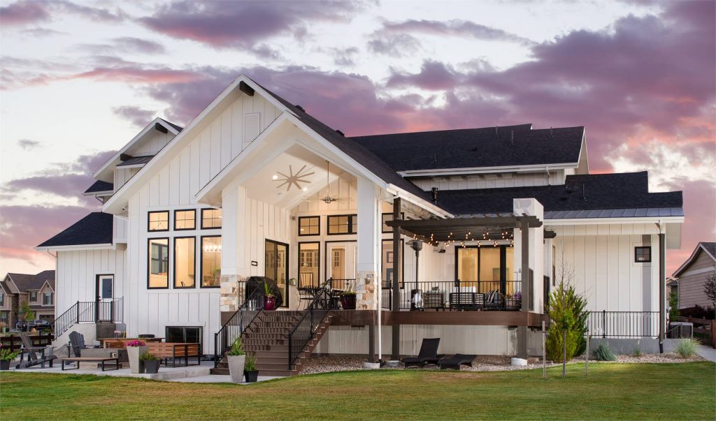 a basement that adapts to a slope could make a design like this the right house plan for your lot