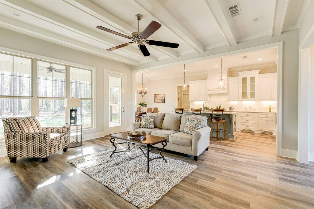 open concept living areas are amazing for everyday living and taking in views