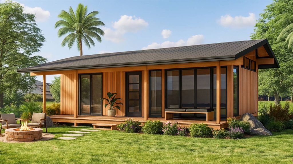 a cute cabana that can become your affordable dream vacation home in a hot location
