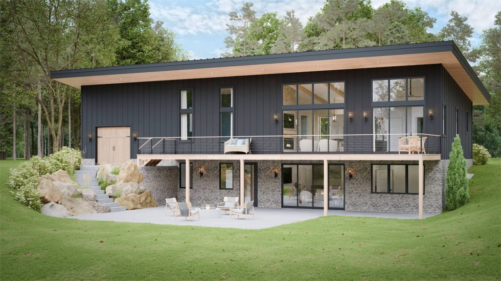 a lovely mountain retreat with bedrooms on the main floor and basement