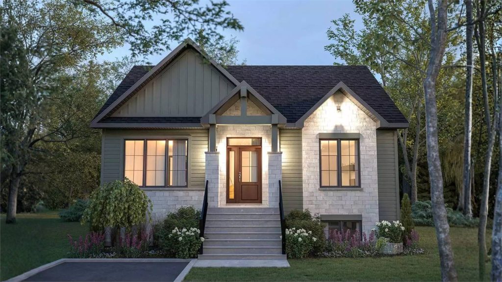 plans for first-time home buyers include this flexible ranch over a daylight basement