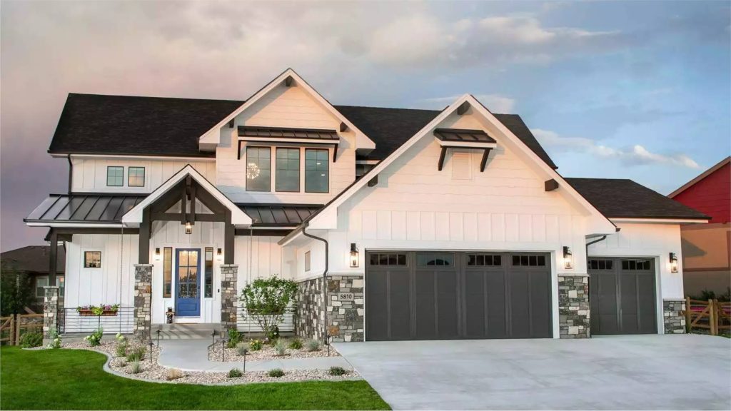 a spacious two-story home with extra basement-level flexibility that families will love