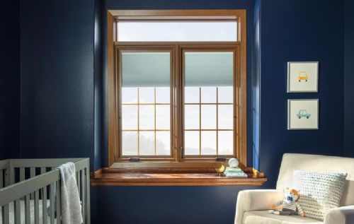 Sound-Resistant Pella® Lifestyle Series Windows in a Nursery