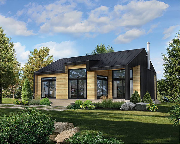 A Transitional Two-Bedroom Ranch Designed for Tons of Natural Light