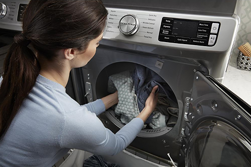 A Dryer with an Extra Power Feature to Tackle Tougher Loads