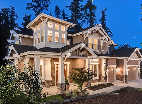 An Incredibly Unique Luxury Home with Craftsman Elements Designed Around a Central Rotunda