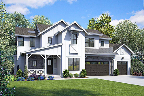 A Luxury Two-Story Home with Five Bedrooms, Mixed Spaces, and a Bonus