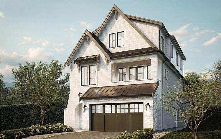 A Three-Level Home with a Drive-Under Garage, Five Bedrooms, and Ample Common Space