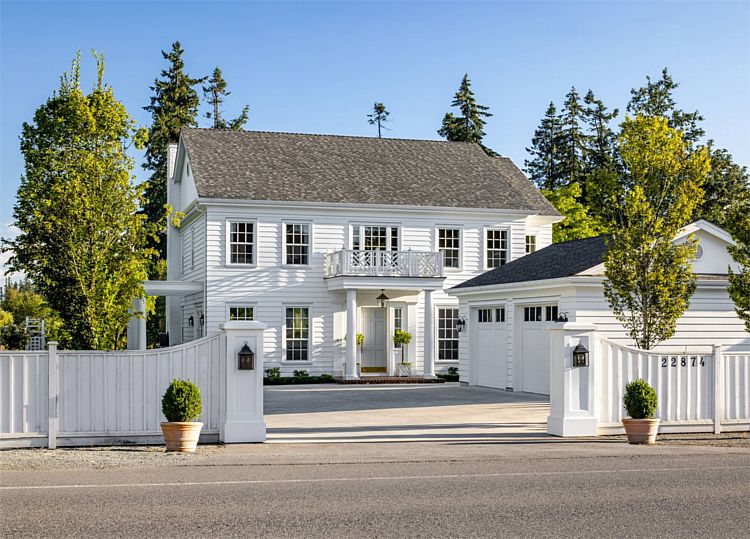 A Simple Yet Grand Colonial Home with Formal & Informal Spaces and Four Grouped Bedrooms Upstairs