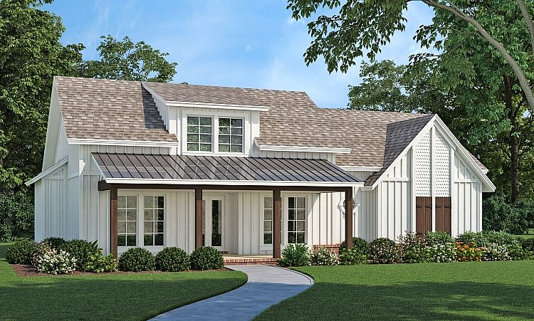 A Small Country Ranch with 3 Bedrooms, 2 Bathrooms, and Open Living in 1,512 Square Feet